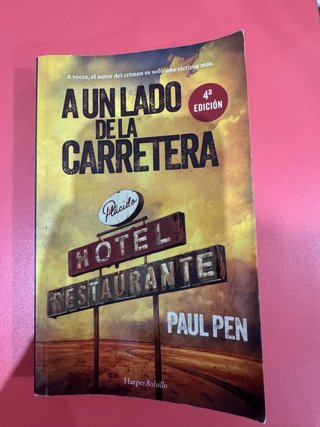 A un lado de la carretera