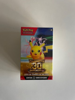 Lote de Sobres Pokémon 30 Aniversario