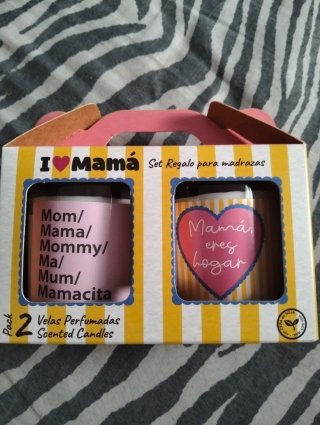 Set de 2 Velas Aromáticas para Regalo