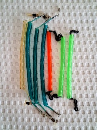 Set de 6 Cordones en Espiral para Gafas