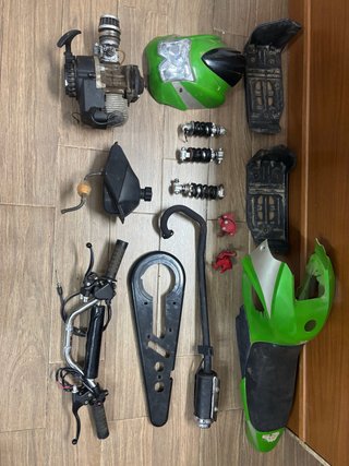 Despiece de Miniquad de Gasolina