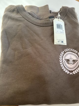 Sudadera Dockers Marrón Talla L