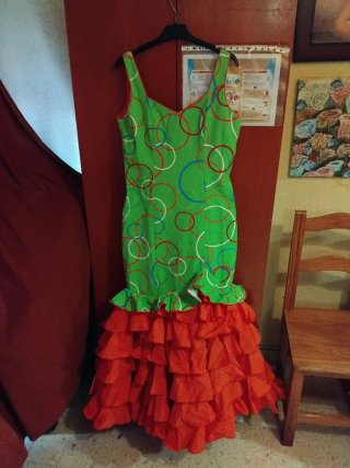 Traje de Flamenca Ana Barroso Talla 42