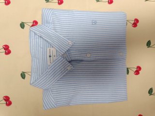 Camisa Alvaro Moreno Rayas Azul y Blanco