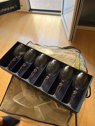 Juego de 6 Copas Cristal d'Arques