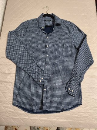 Camisa Entallada Hombre Estampada