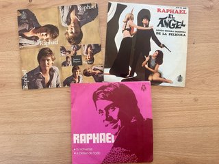 Lote de 3 Vinilos de Raphael