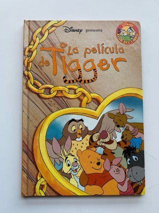Libro infantil Winnie Poo la pelicula de Tigger