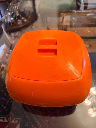 Vajilla de Camping Vintage Naranja