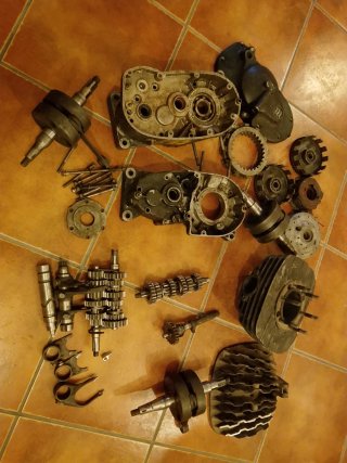 Despiece Motor Montesa 360 H7
