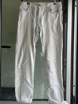 Pantalón Denim Blanco Sfera