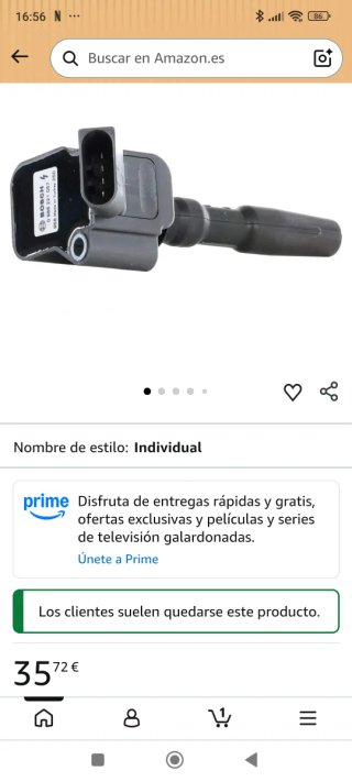 Bobina de encendido Bosch