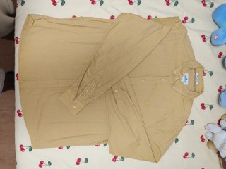 Camisa The Cap Amarilla Talla L
