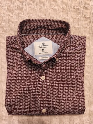 Camisa de manga larga de hombre marca Springfield