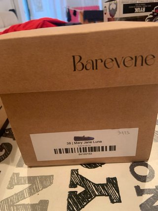 Zapatos Barevene Mary Jane Luna Talla 38