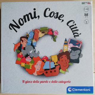 Gioco da tavolo Nomi, Cose, Città Clementoni