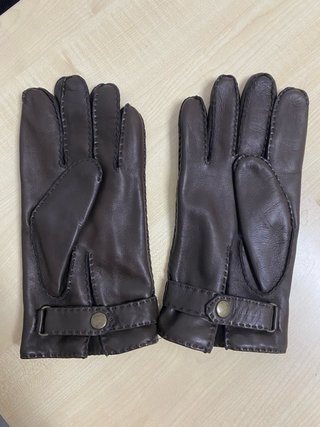 Guantes de Piel Marrones