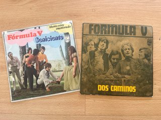 2 Vinilos Fórmula V: Cenicienta / Dos Caminos