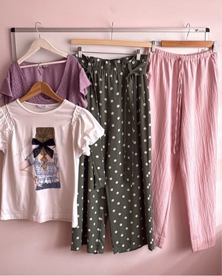 Lote de 4 prendas de ropa talla XS/S
