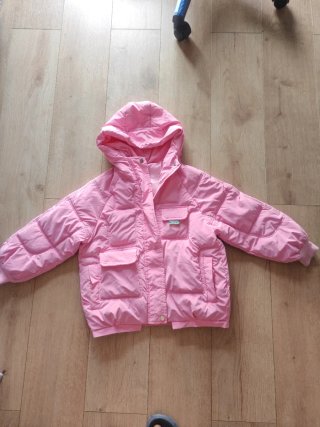 Abrigo Rosa con Capucha