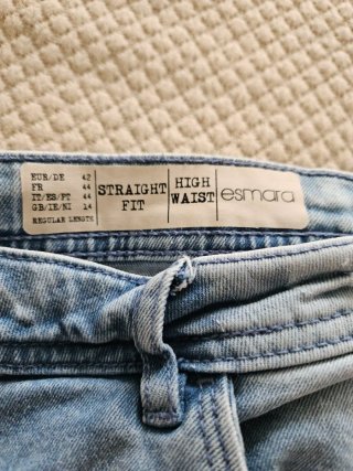Vaqueros Esmara Straight Fit Talla XL