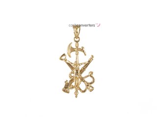 crucifijo oro 18k