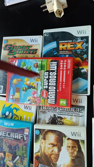 Lote de  Juegos para Wii, Wii U y 3DS