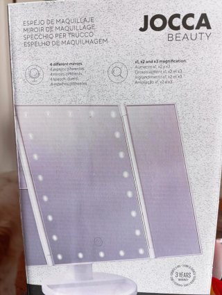 Espejo de Maquillaje Jocca con Luz LED
