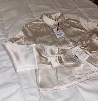Camisa Zara Beige Talla XS