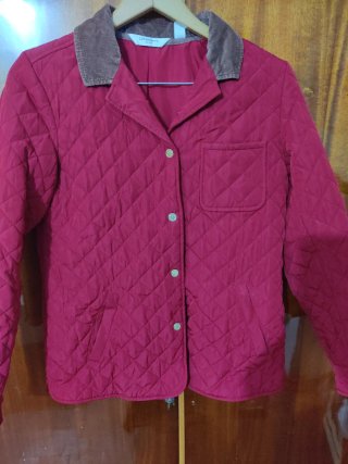 Chaqueta Acolchada Roja Lois