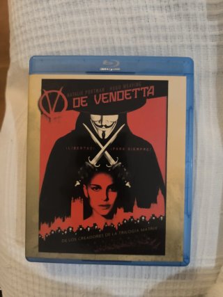 Blu-ray V de Vendetta