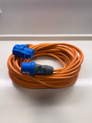 Cable Eléctrico Camping Autocaravana 25m 230V IP44