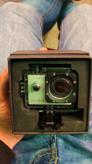 Cámara MGCOOL Explorer 4K (Con caja y accesorios)