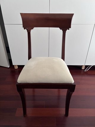 Set de 6 Sillas de Comedor de Madera