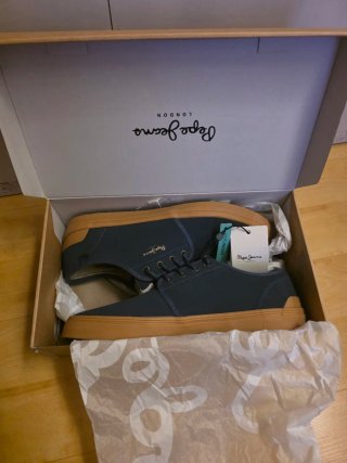Zapatillas Pepe Jeans Azul y Marrón