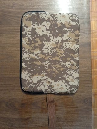 Custodia per computer con stampa camouflage