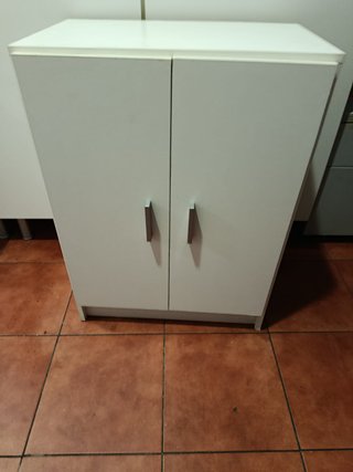3 Armarios Blanco de Dos Puertas