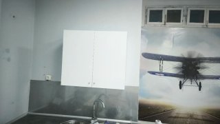Mueble de cocina blanco