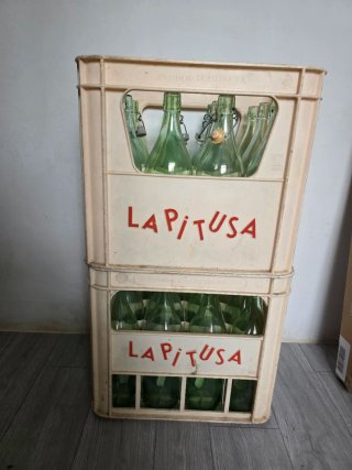 Scatola La Pitusa + Bottiglie di Gassosa in Vetro