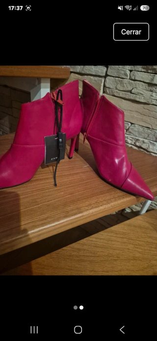 Botines Zara rojos