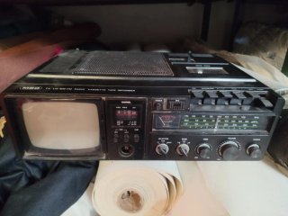 Radio Cassette con TV Retro MBO