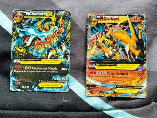 2 Cartas Pokémon M Charizard EX