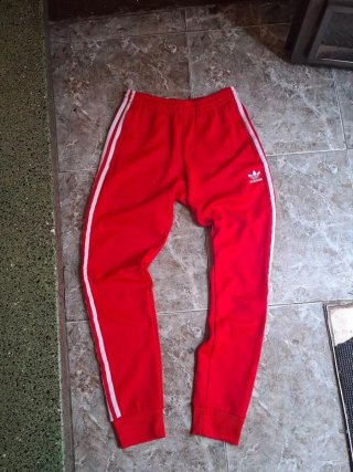 Conjunto de Chándal Adidas Rojo