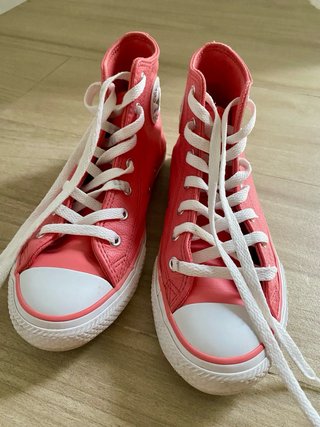 Zapatillas Converse Altas Rosa
