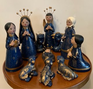 Belén Vintage de Tonalá, México (14 piezas)