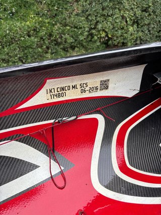 Piragua Nelo K1 Cinco ML SCS 2016