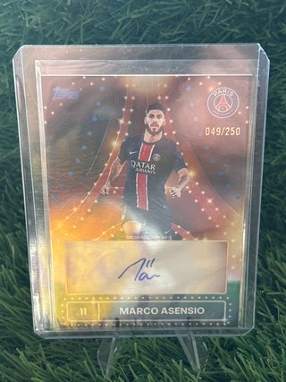 Marco Asensio Autografiada 049/250