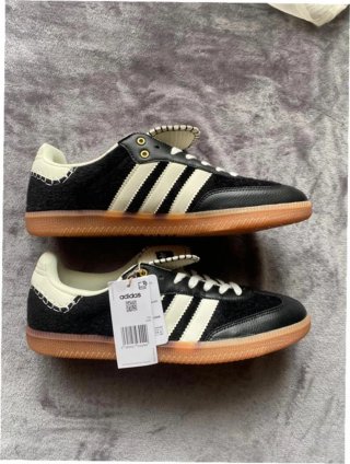 Adidas Samba Pony Tonal Wales Bonner Negro 42
