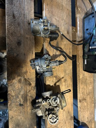 3 Carburadores para Moto