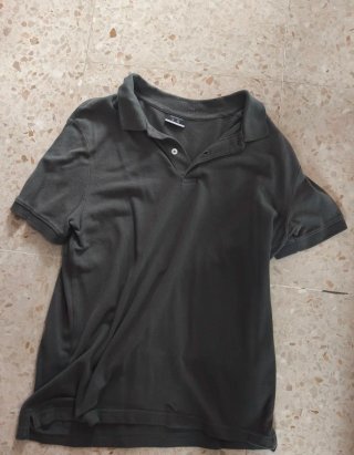 Polo Negro Talla XL